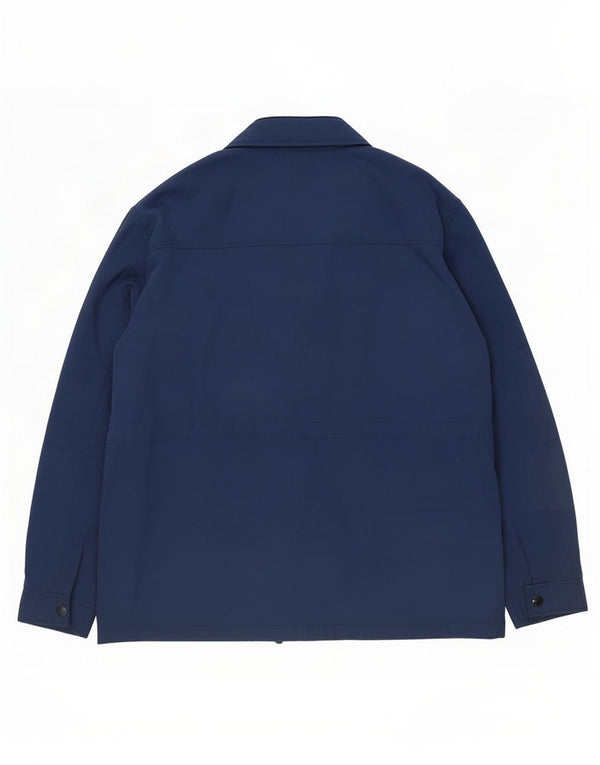 Marks & Spencer Veste utilitaire à capuche Blue Harbor pour homme UK 46 3XL Bleu marine