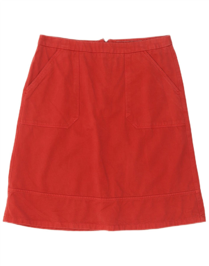Sergio Tacchini Jupe trapèze pour femme IT 42 Medium W30 Rouge Coton