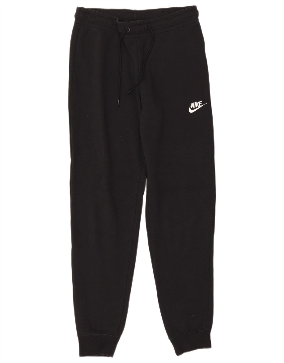 NIKE Pantalon de survêtement pour femme Joggers UK 10 Small Noir Coton