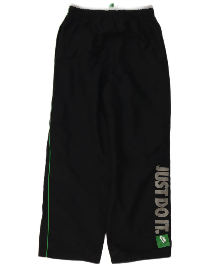 Pantalon de survêtement Nike garçon graphique 10-11 ans noir moyen polyester