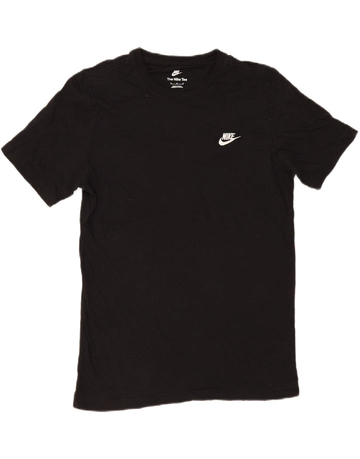 Nike T-Shirt Homme Noir Moyen Coton