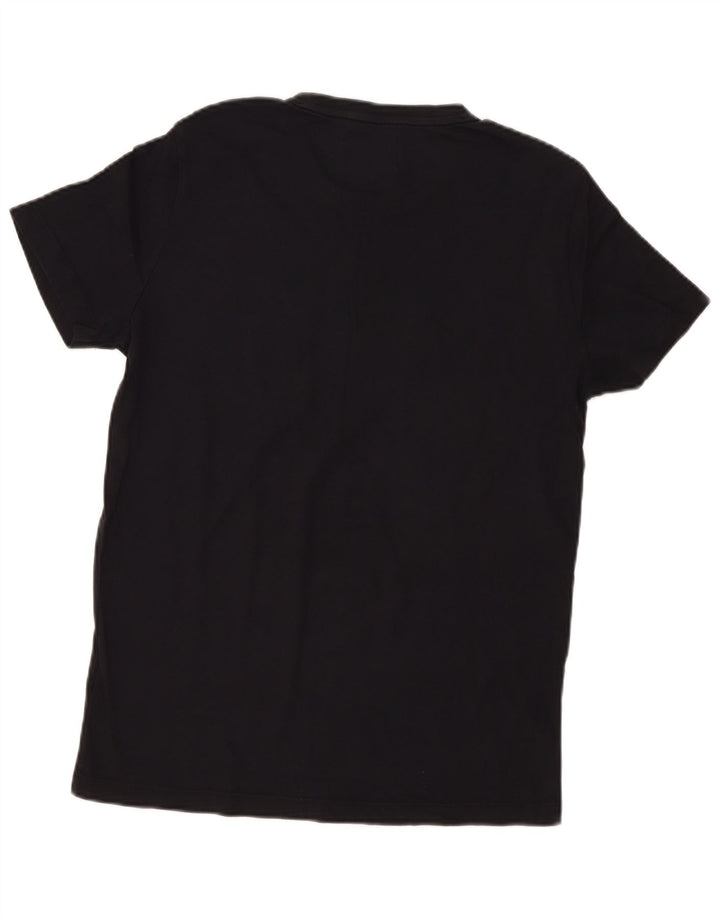 Calvin Klein T-Shirt Graphique Homme Noir Moyen Coton