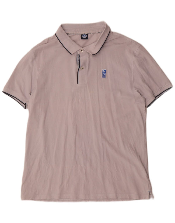 North Sails Polo Slim Fit Homme XL Gris Coton