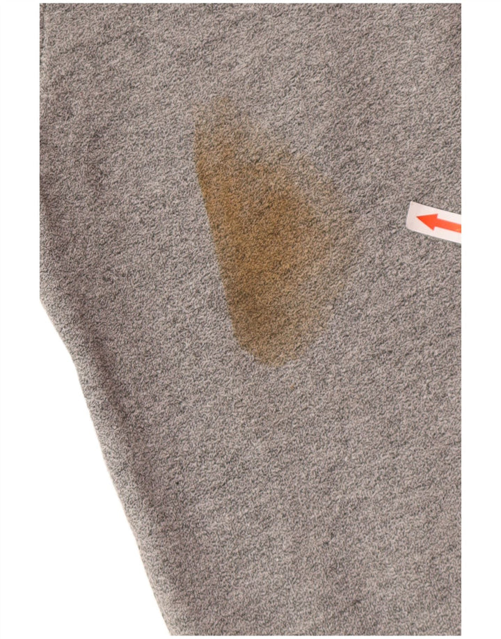 Superdry Pull à Capuche Graphique Homme Gris Moyen Coton