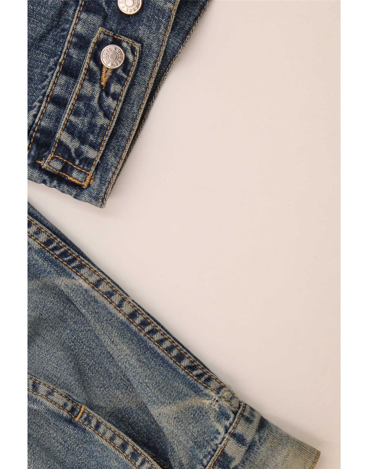 Diesel Veste en jean garçon 11-12 ans XL Bleu Coton