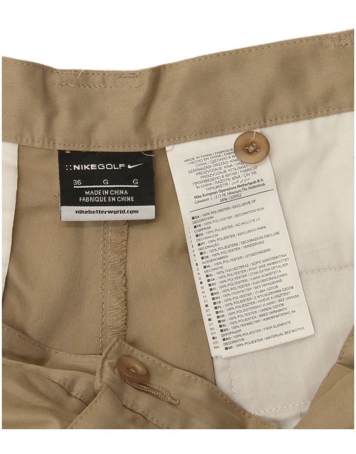 Nike Short Chino Homme W36 Large Beige Polyester