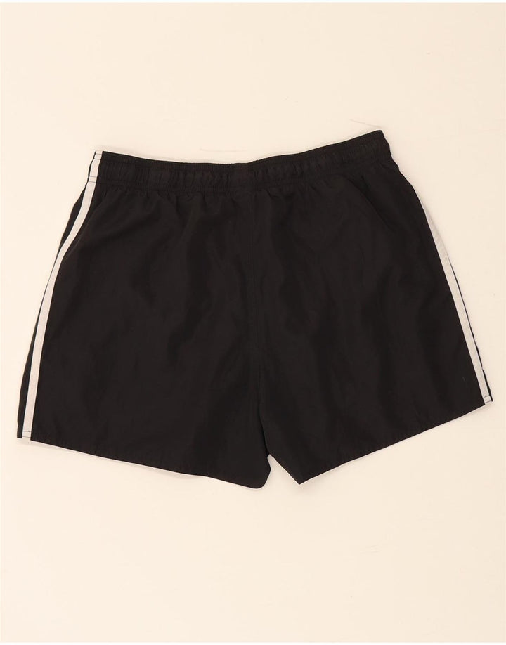 Adidas Short de sport pour femme UK 12 Medium Noir Polyester