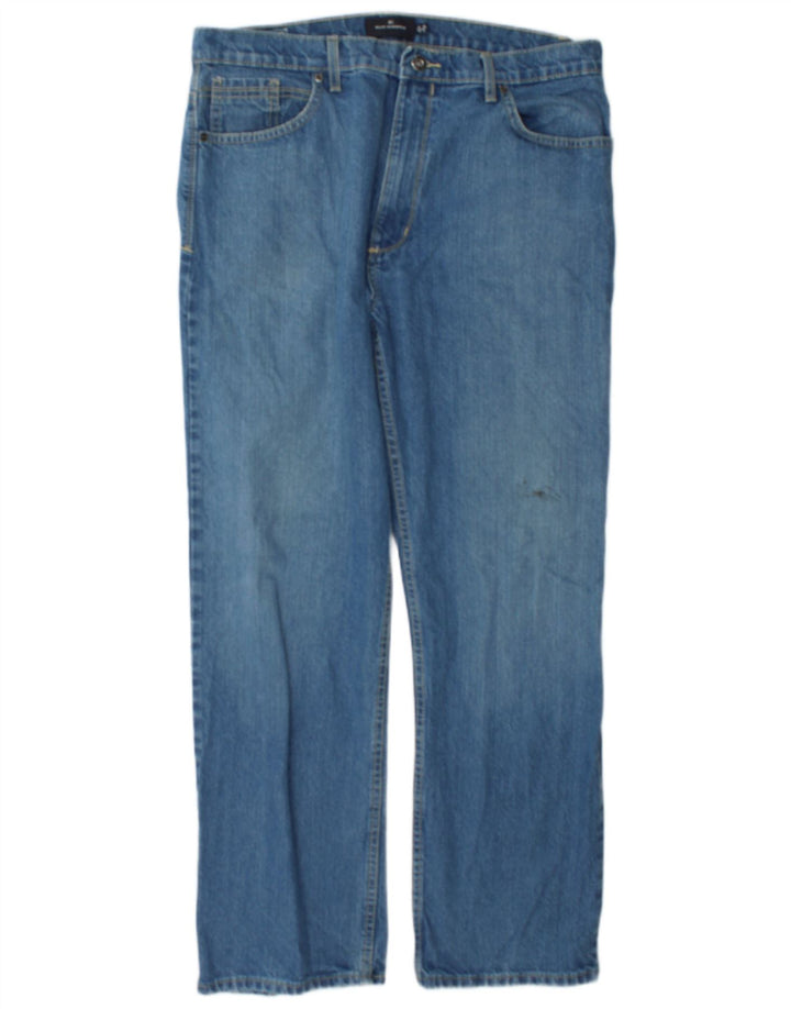 Marks & Spencer Jean droit Blue Harbor homme W36 L31 coton bleu