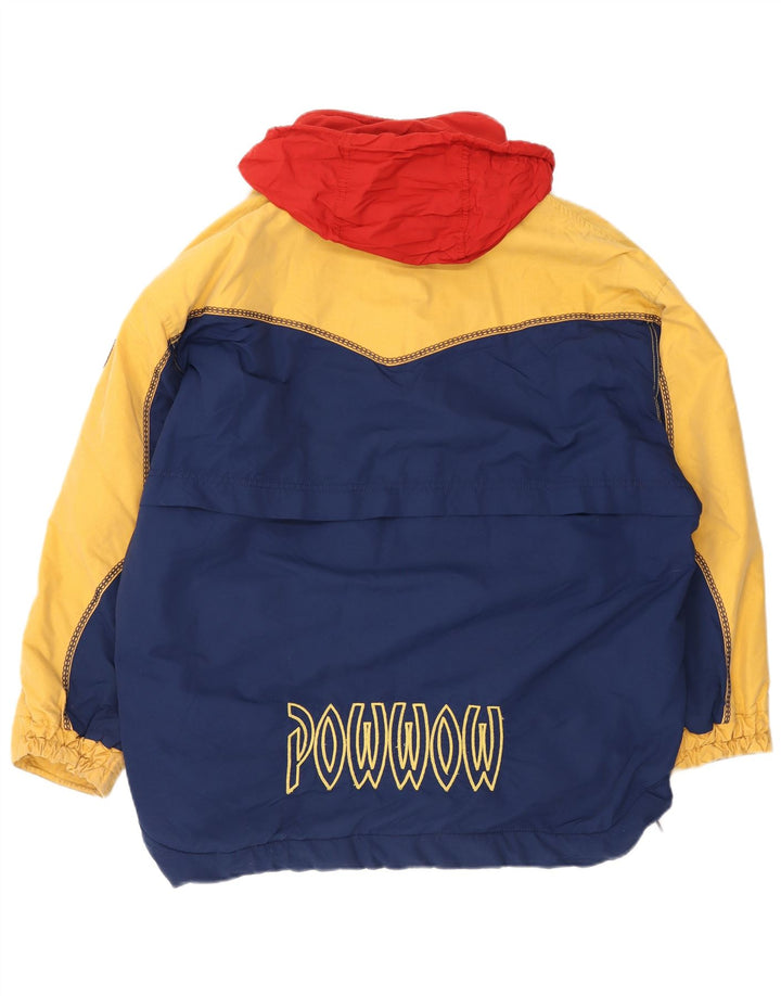 Think Pink Veste anorak graphique coupe ample pour homme UK 40 Large Bleu marine