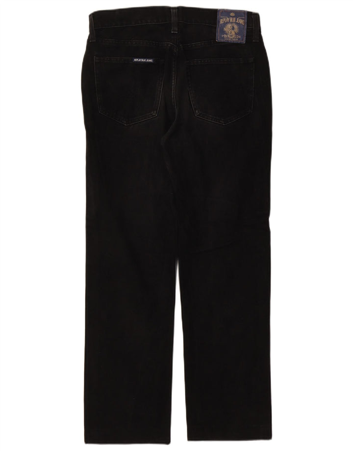 Replay Jean droit homme W34 L28 coton noir