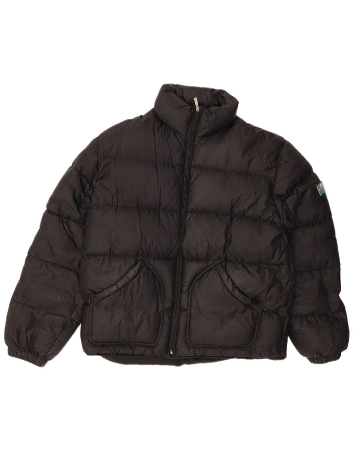 Diesel Veste matelassée à capuche pour homme UK 42 XL Noir