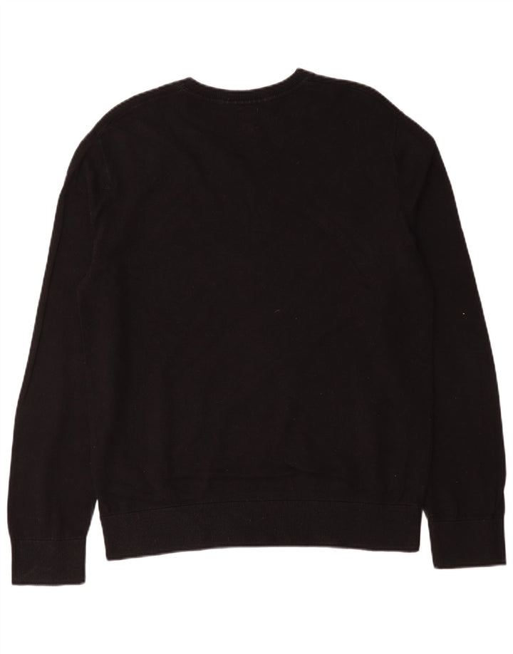 Gap Pull Col V Homme Grand Noir Coton