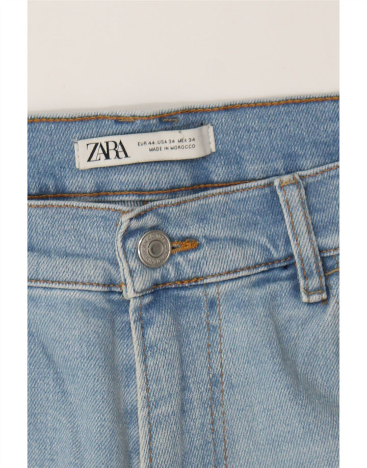 ZARA Mens Slim Jeans EU 44 Large W34 L32 Blue Cotton Vintage Zara and Second-Hand Zara from Messina Hembry 