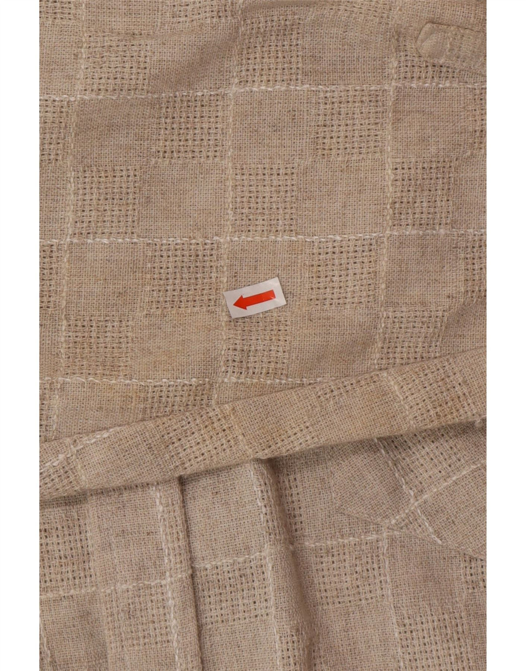 Chemise homme VINTAGE 2XL carreaux beiges