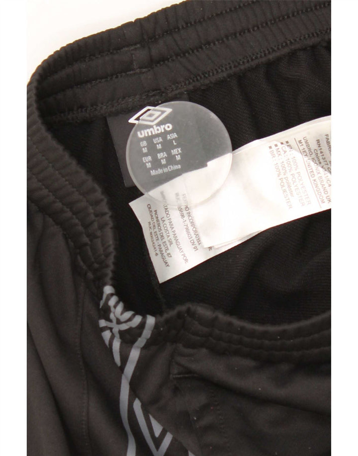 Umbro Pantalon de Survêtement Graphique Homme Noir Moyen Polyester