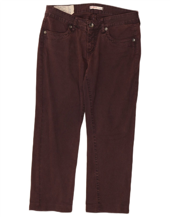 Liu Jo Femme Jean Court W32 L25 Bordeaux