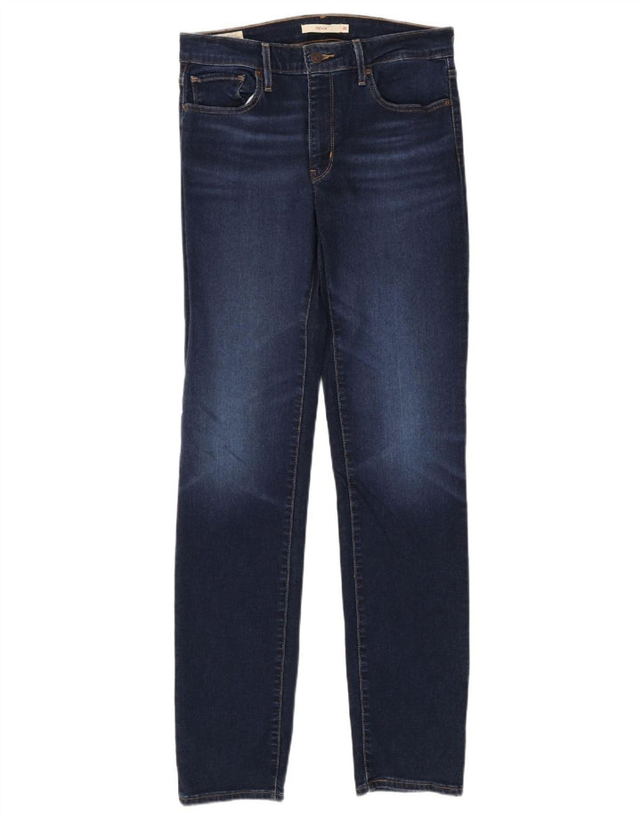 LEVI'S Jean Slim 712 Femme W30 L34 Bleu Marine Coton