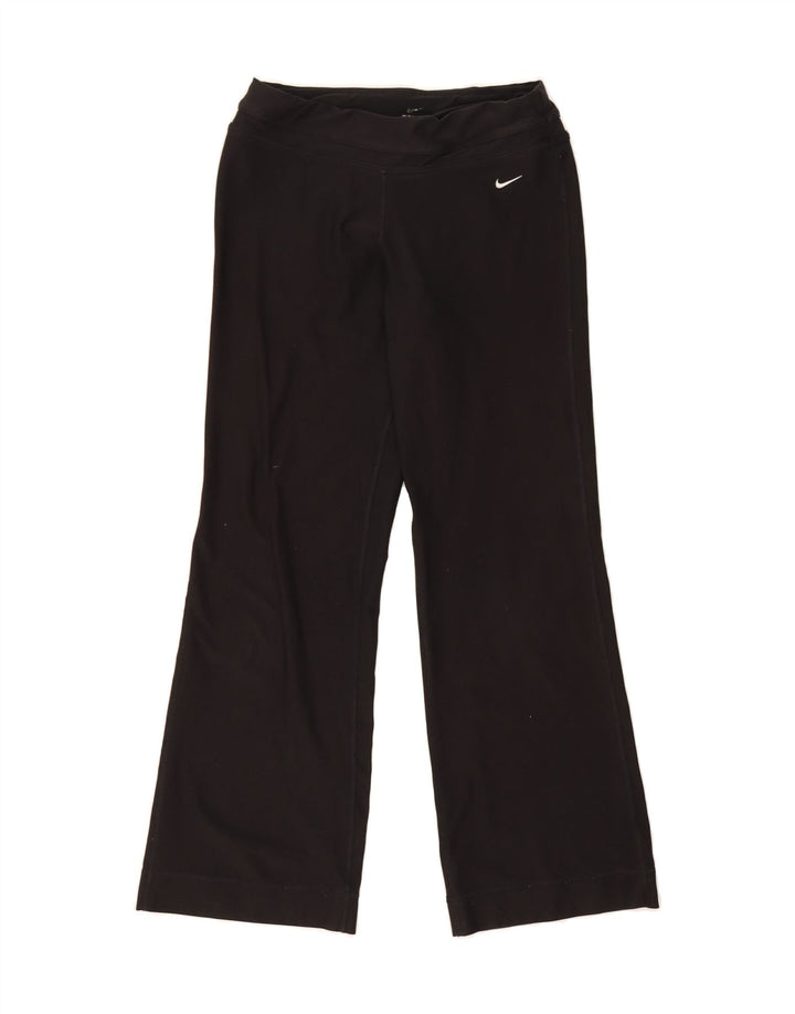 NIKE Womens Tracksuit Trousers UK 12 Medium  Black Polyester Vintage Nike and Second-Hand Nike from Messina Hembry 