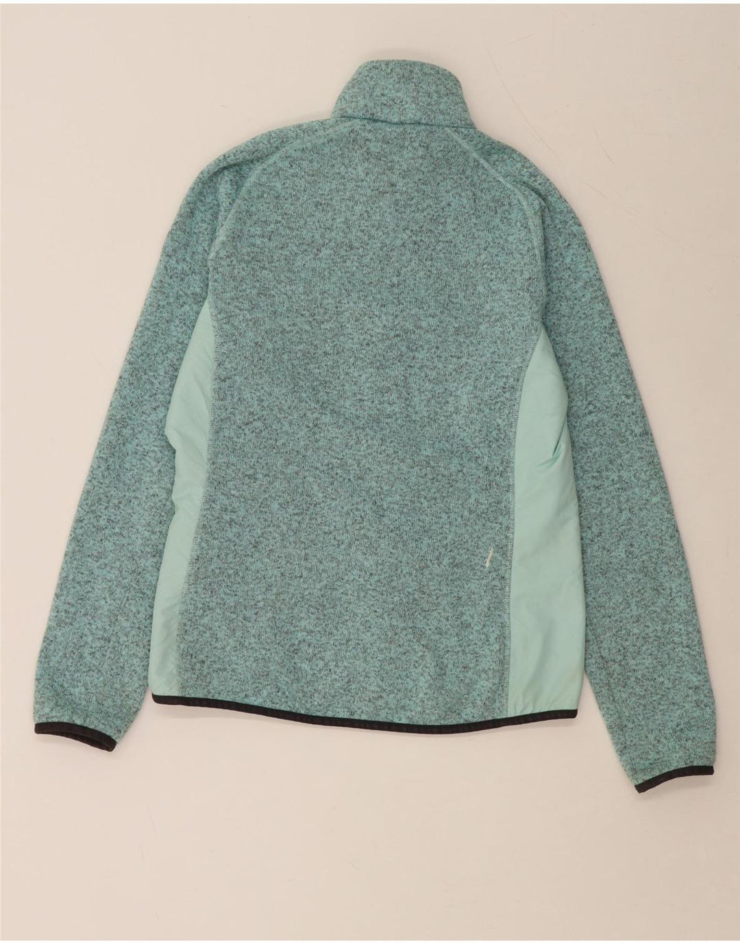 HELLY HANSEN Veste de survêtement pour femme UK 14 Large Vert Colourblock