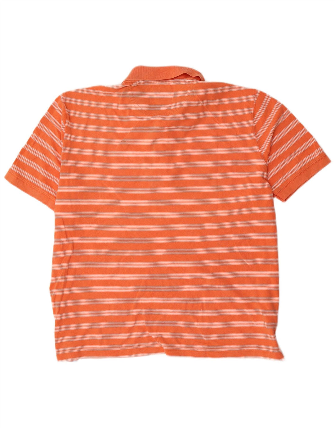 Massimo Dutti Polo Homme 2XL Orange Rayé
