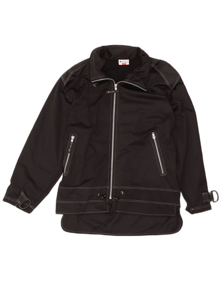 Champion Veste de survêtement graphique pour homme Petit noir Polyester