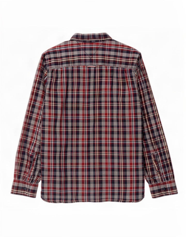Tommy Hilfiger Chemise Homme Grand Carreau Multicolore Coton