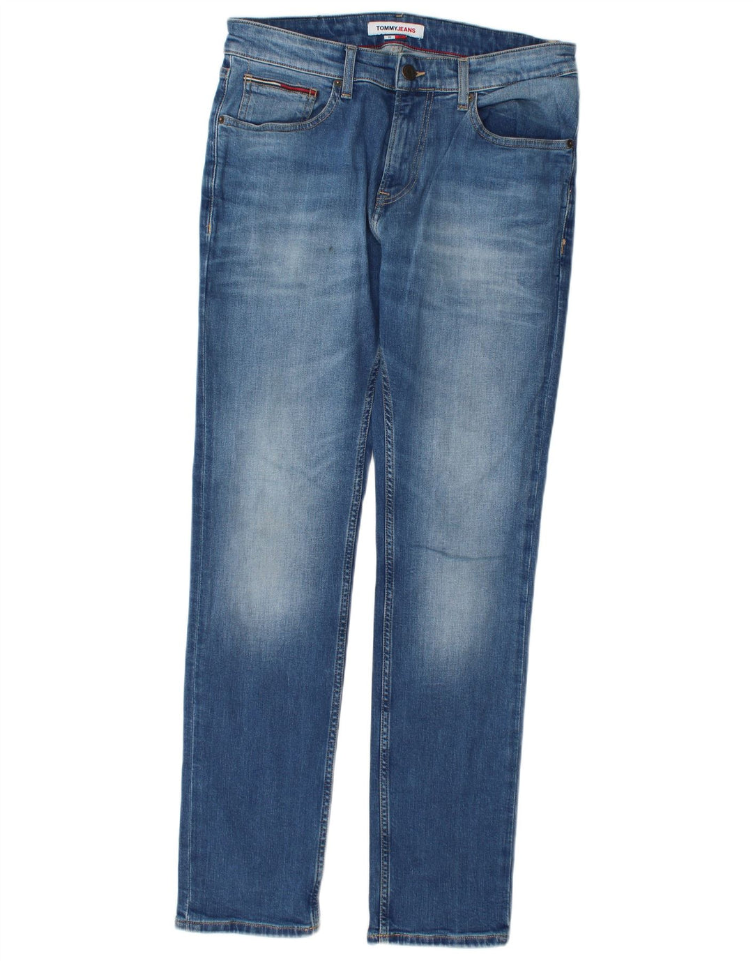 Tommy Hilfiger Jean Slim Homme W32 L32 Bleu Coton