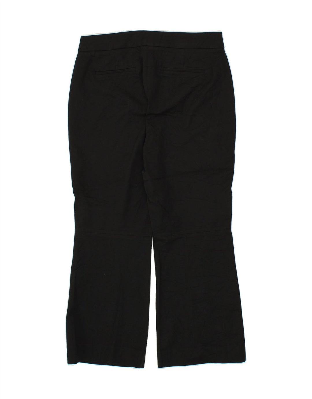 J. CREW Womens Hayden Bootcut Casual Trousers US 8 Medium W32 L25 Black Vintage J. Crew and Second-Hand J. Crew from Messina Hembry 