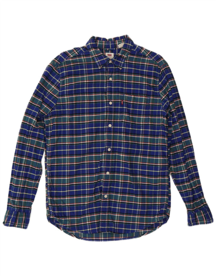 LEVI'S Chemise Standard Fit en Flanelle Homme en Coton à Carreaux Multicolore Moyen