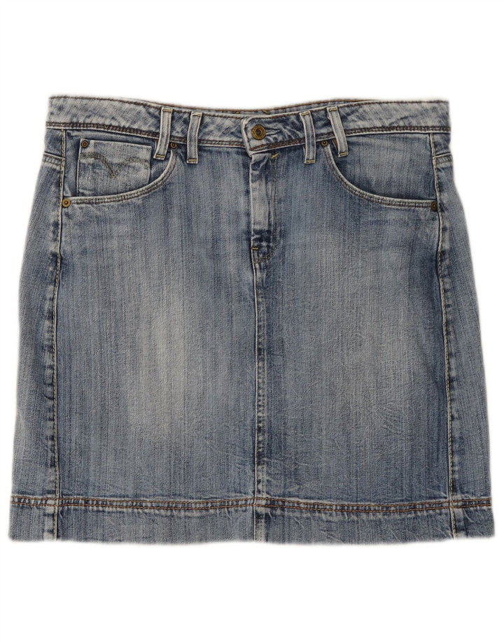 LEVI'S Mini jupe en jean femme grand W34 bleu coton