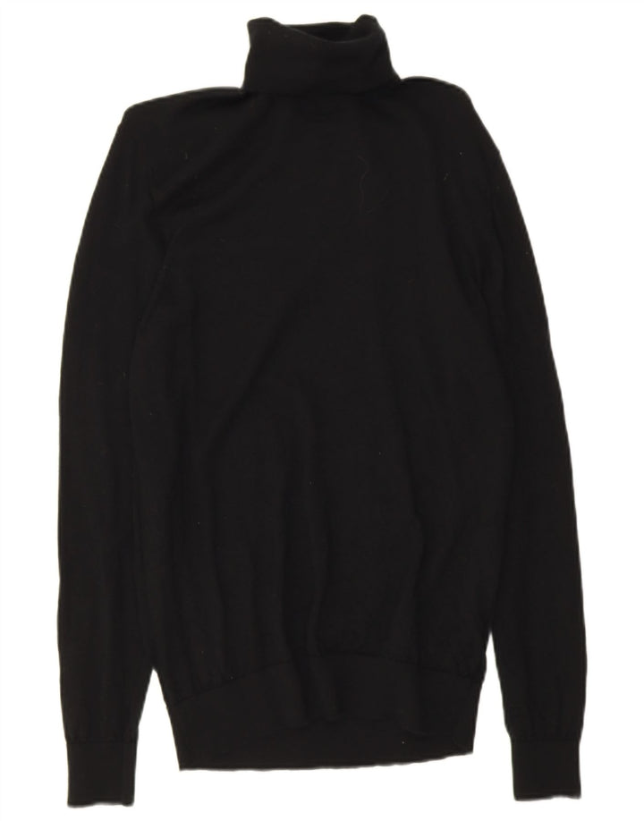 Marks & Spencer Pull à Col Roulé Autograph Homme Noir Moyen