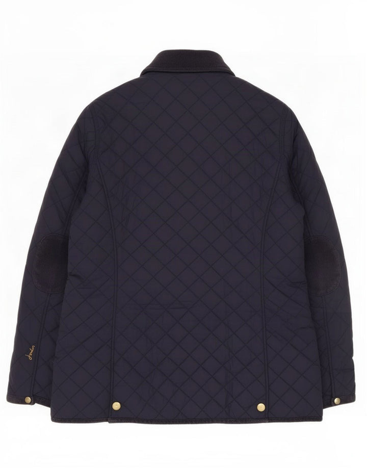 Joules Veste matelassée pour femme UK 18 XL Bleu marine Polyamide