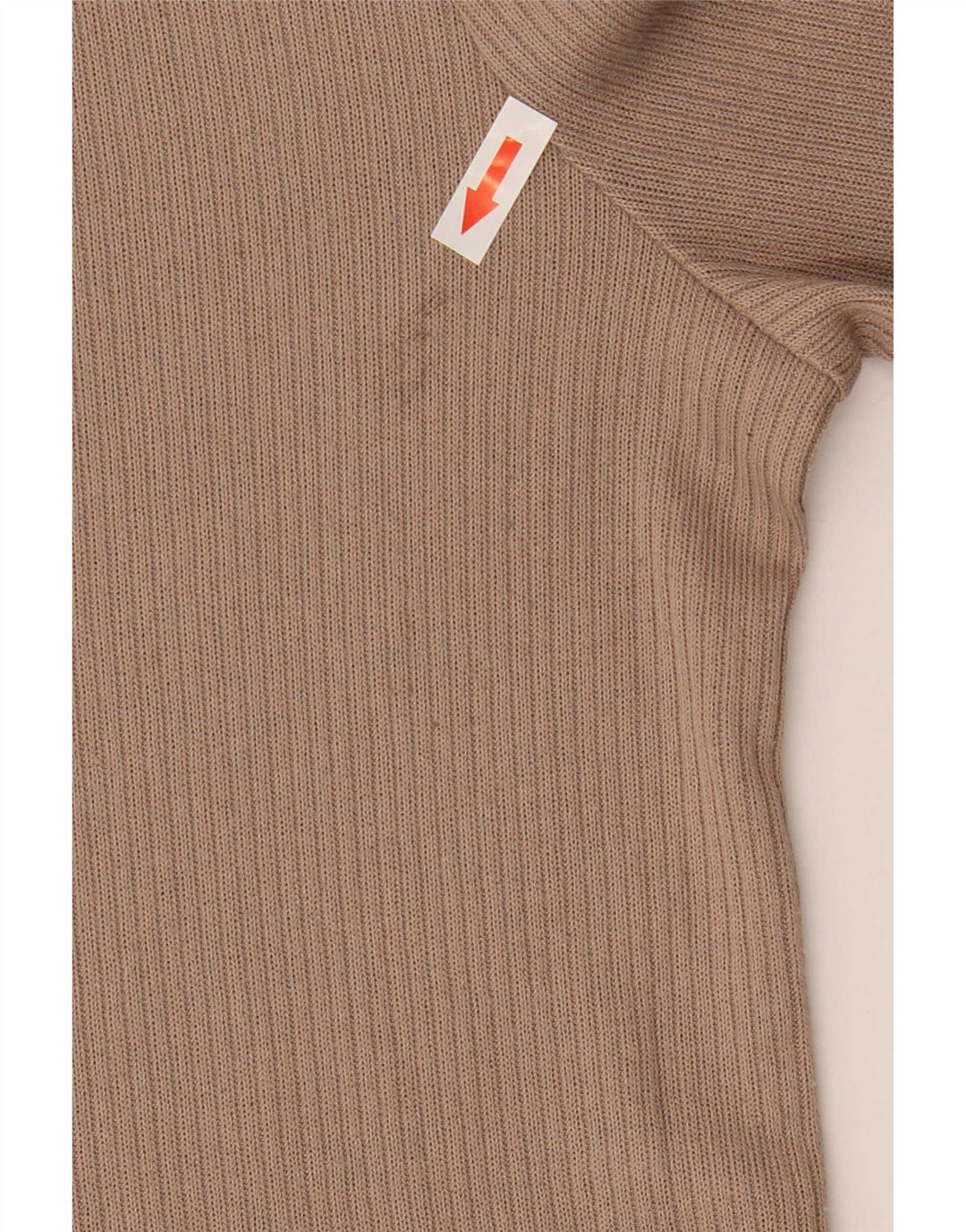 Marks & Spencer Haut à manches longues pour femme UK 44 Beige moyen Polyester