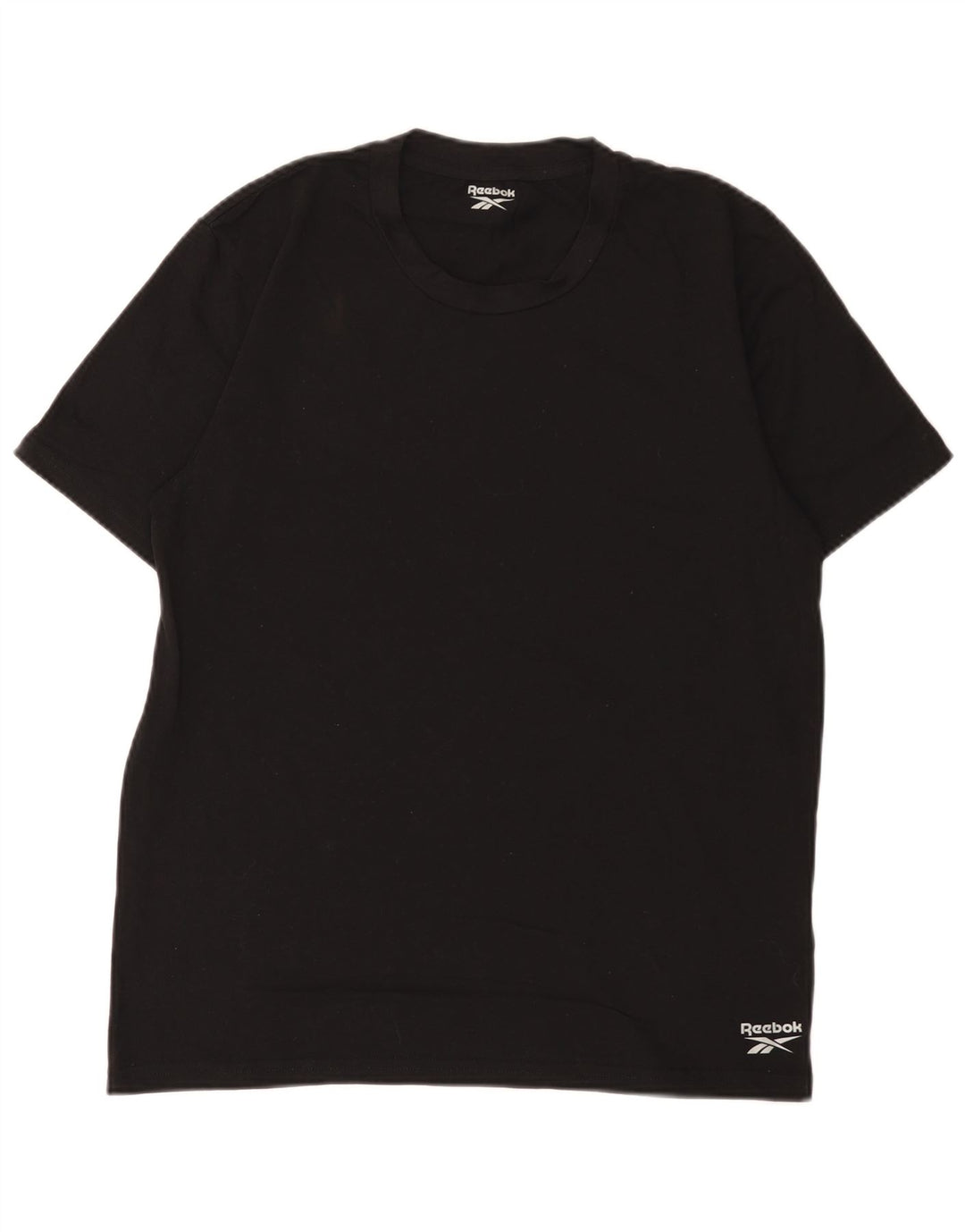 Reebok T-Shirt Homme Haut Large Noir Coton