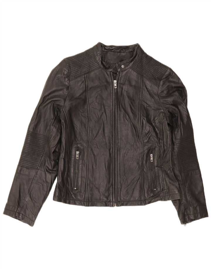 Conbipel Veste en Cuir Femme IT 48 XL Noir