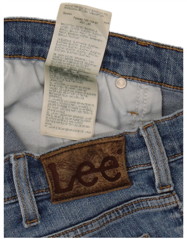 Lee Jean Slim Rider W36 L27 Homme Bleu Coton