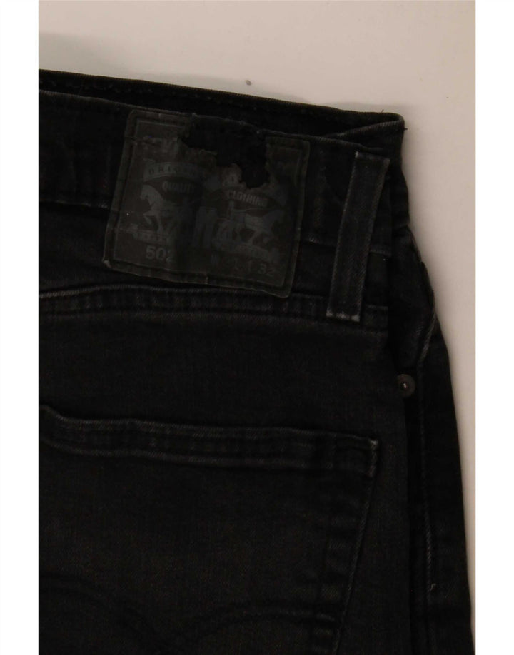Levi's Jean Droit 502 Homme W31 L29 Gris Coton