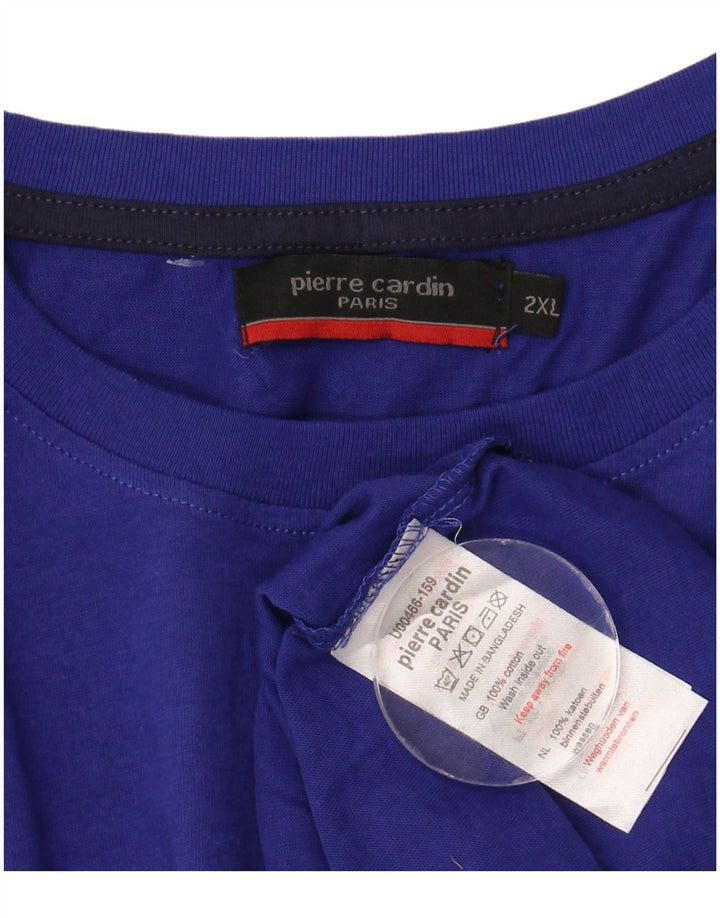 Pierre Cardin Débardeur Homme 2XL Bleu Coton
