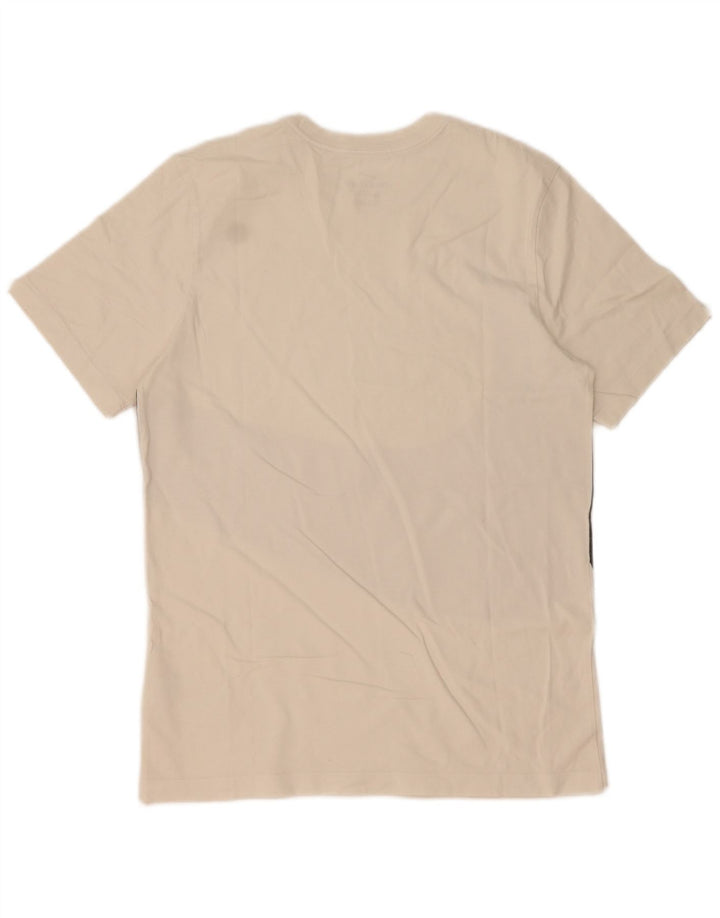 Nike T-shirt graphique pour homme en coton blanc moyen
