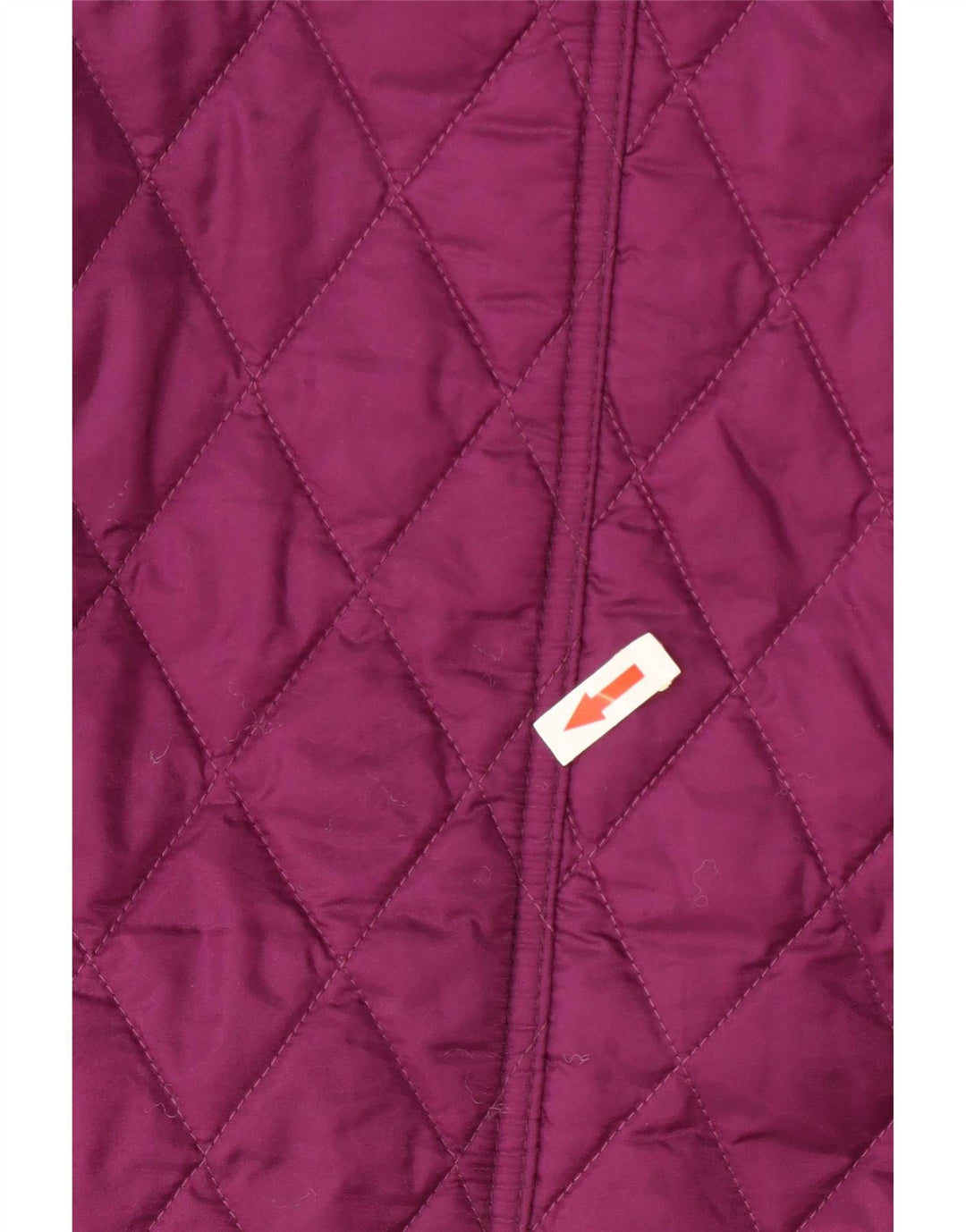 Barbour Veste matelassée pour femme UK 16 Large Violet Colourblock Polyamide