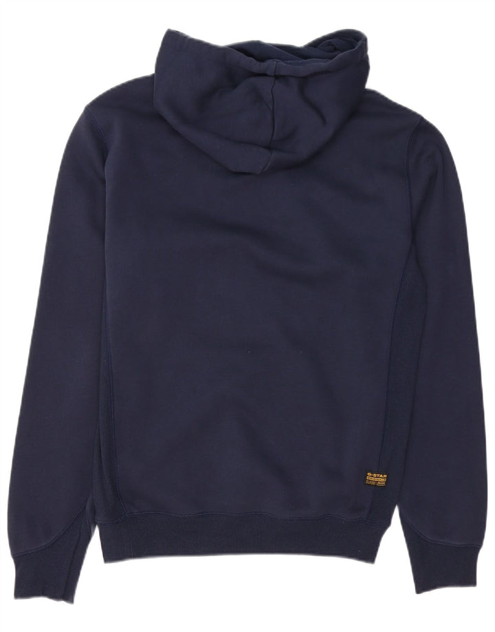 G-STAR Pull à capuche pour homme XS Bleu marine Coton