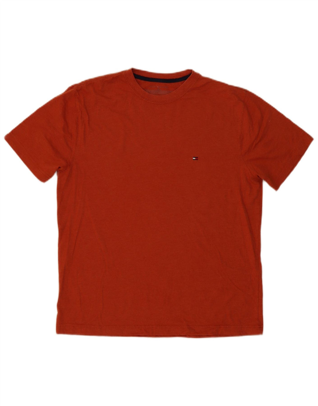 Tommy Hilfiger T-Shirt Homme Orange Moyen