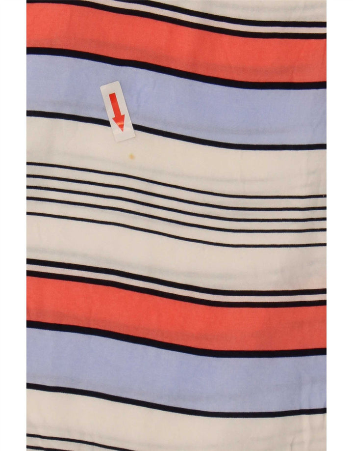 Oasis Chemisier Femme UK 46 Grande Viscose Rayée Multicolore