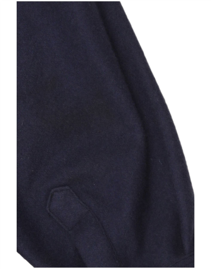 VINTAGE Chemise pull en flanelle pour homme 2XL Bleu marine