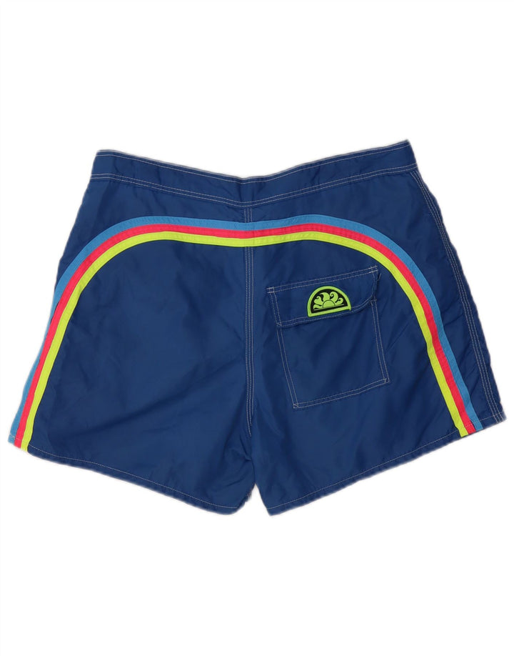 Sundek Short de Bain Homme Nylon Bleu Moyen