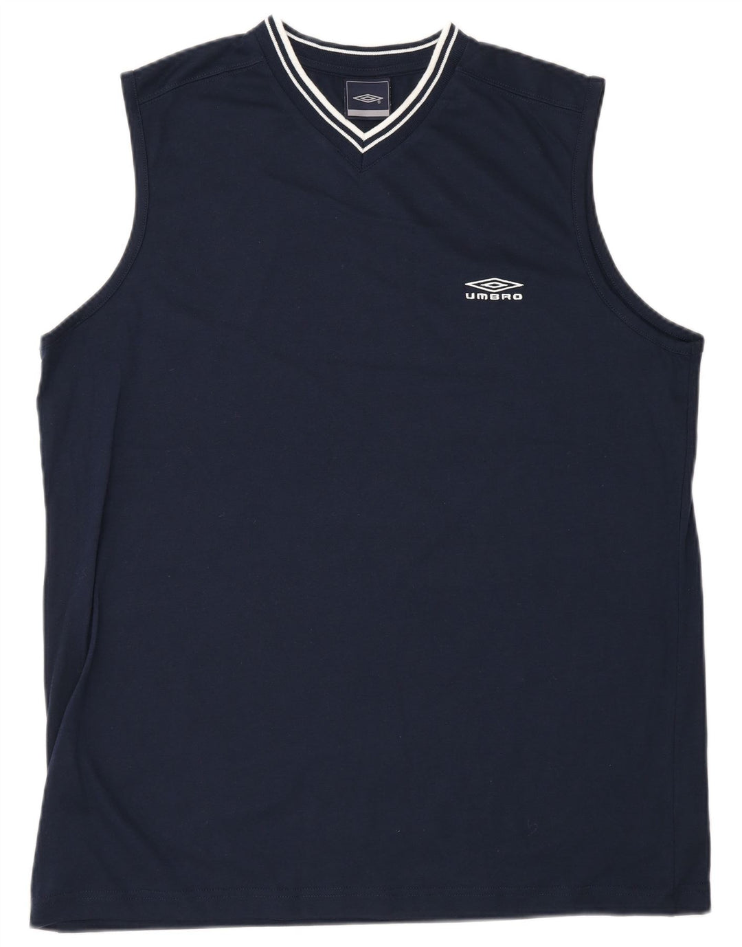 Umbro T-Shirt Homme Top XL Bleu Marine Polyester