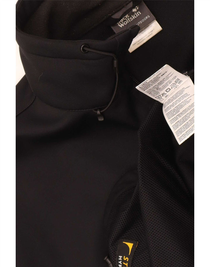 Jack Wolfskin Veste coupe-vent pour homme UK 48 2XL Noir Polyester