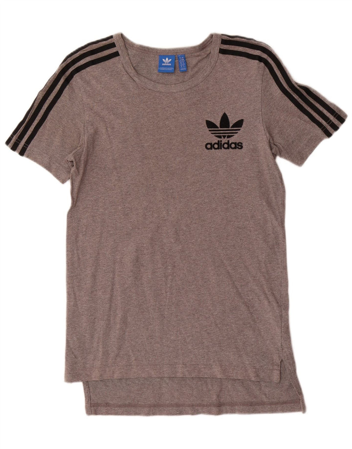 Adidas T-Shirt Homme Top XS Gris Coton