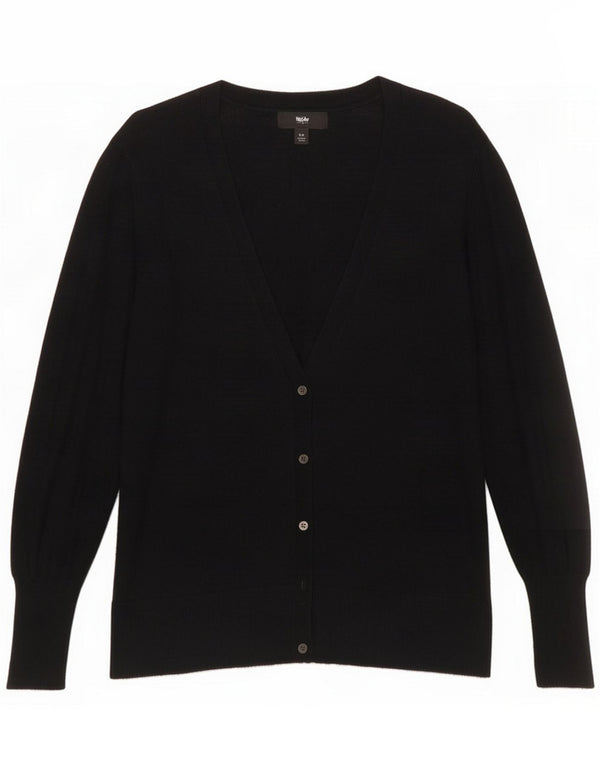 Mossimo Cardigan pour femme UK 12 Nylon noir moyen