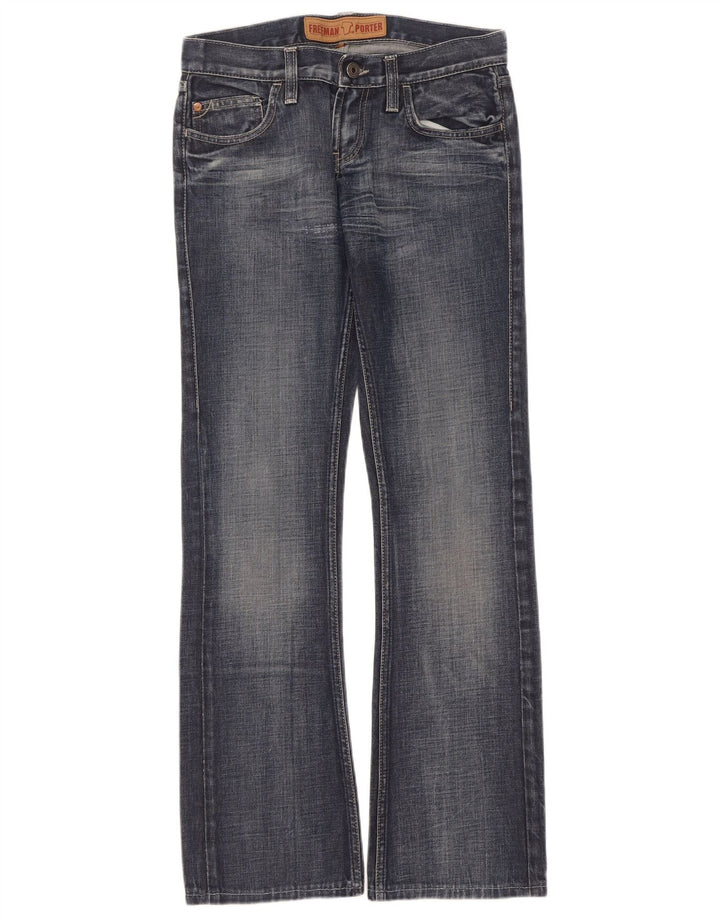 Freeman T. Porter Jean Bootcut Femme W26 L31 Bleu Coton
